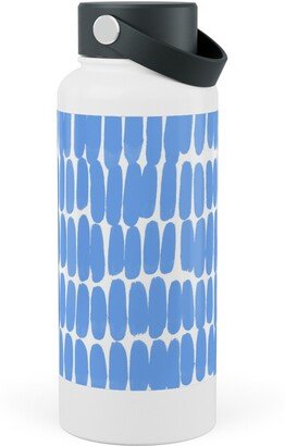 Photo Water Bottles: Hatches Stainless Steel Wide Mouth Water Bottle, 30Oz, Wide Mouth, Blue