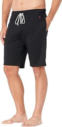 Supreme Comfort Sleep Shorts (Polo Black/Andover Heather/RL2000 Red PP) Men's Pajama