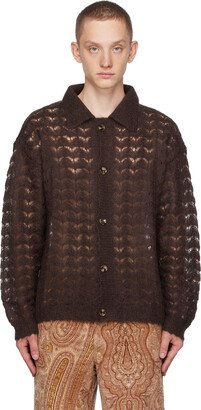 Brown Elm Cardigan