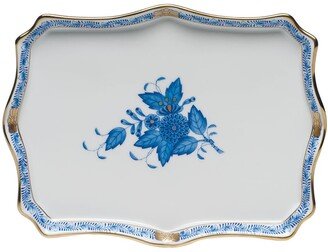 Chinese Bouquet Blue Small Tray