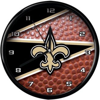 Memory Company New Orleans Saints 12 Football Clock