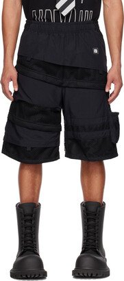 Black Convertible Shorts