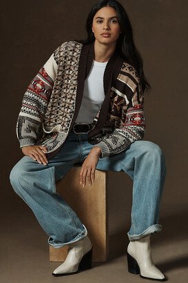 Patchwork Cardigan Sweater