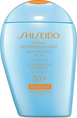 Ultimate Sun Protection Lotion WetForce for Sensitive Skin, 3.3 fl. oz.