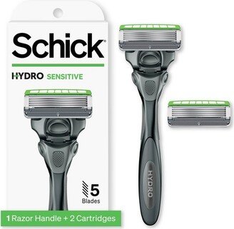 Hydro 5 Blade Skin Comfort Sensitive Razor - 2ct