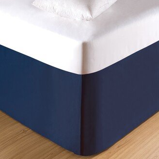 Tailored Pleated Cotton 18-inch Drop Bed Skirt