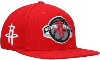 Men's Pro Standard Red Houston Rockets Team Logo Snapback Hat