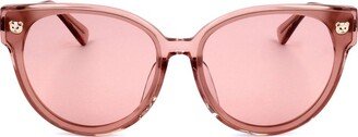 Round Frame Sunglasses-CJ