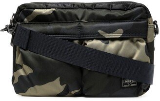 Camouflage-Print Crossbody Bag