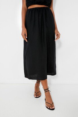 Black Lorette Skirt