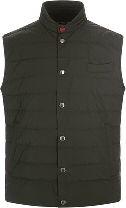 Quilted Padded Gilet-AB