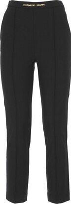 Crepe Skinny Trousers-AB