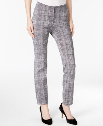 Petite Printed Skinny Pants, Created for Macy's