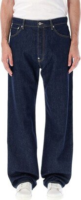 Rinsed relaxed jeans-AA