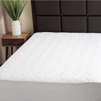 Waterguard Waterproof Quilted Mattress Pad Protector â White