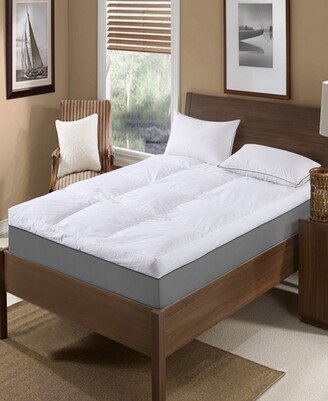 St. James Home 5 Feather Bed with Cotton Cover Cal King