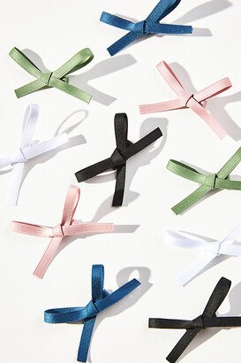 By Anthropologie Mini Bow Clips, Set of 10