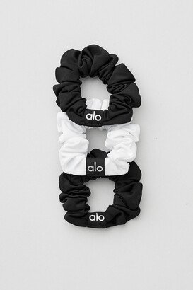 Fresh Mini Scrunchie (3-Pack) in Black/White |