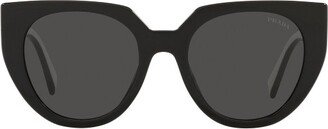 Prada Eyewear Cat-Eye Frame Sunglasses