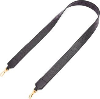 Leather Anagram Bag Strap