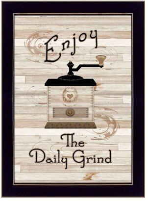 The Daily Grind by Millwork Engineering, Ready to hang Framed Print, Black Frame, 10 x 14