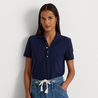 Lauren Petite Ralph Lauren Piqué Polo Shirt