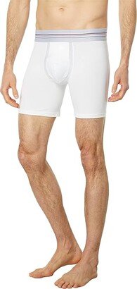 Spanx for Men Cotton Spandex Boxer Brief (Bright White) Men's Underwear
