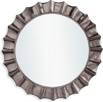 Primrose Valley Circular Aluminum Wall Mirror