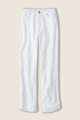 Women's Spring Mountain Denim Crops - White - 18