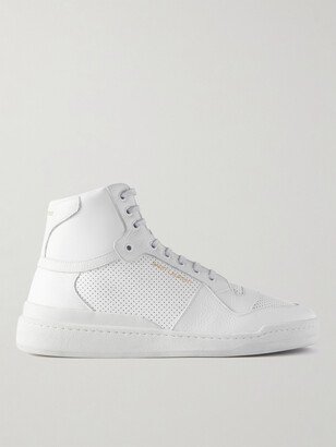 SL/24 Perforated Leather High-Top Sneakers