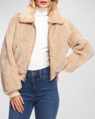 Sloane Sherpa Bomber Jacket