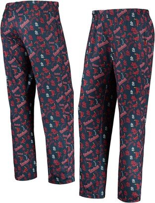 Foco Women's Navy St. Louis Cardinals Retro Print Sleep Pants