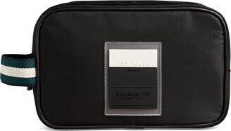 Men's Tab Card Logo Washbag