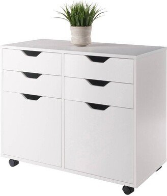 Halifax 2 Sections Mobile Storage Cabinet