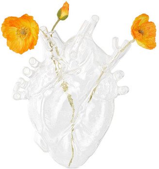 Clear Love in Bloom Vase