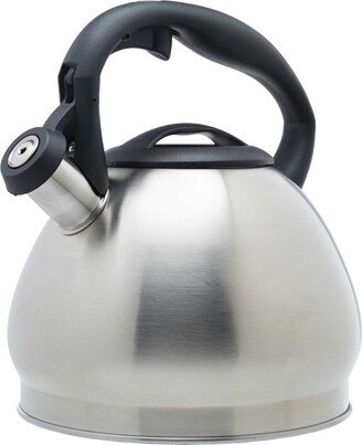 Stainless Steel 3 Quart Cascade Whistling Stovetop Tea Kettle