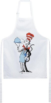 The Cat in the Hat Cat in the Hat Chef Character White Fabric Apron