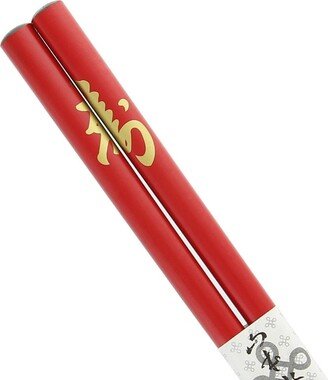 Kotobuki Kanji Red Chopsticks 50 Pack