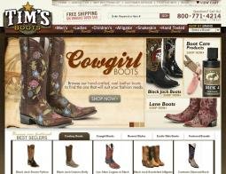 TimsBoots.com Promo Codes & Coupons