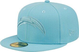 Men's Blue Los Angeles Chargers Team Color Pack 59FIFTY Fitted Hat