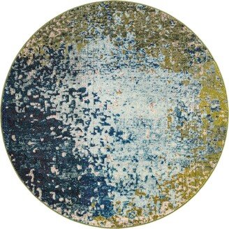 Bayshore Home Newwolf Ii Vella 5' x 5' Round Area Rug