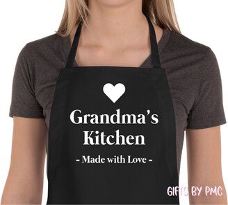 Personalized Apron For Women, Ladies Apron, Kitchen Baking, Nana's Kitchen, Christmas Gift, Gifts, Gift - Free Fast Shipping-AA