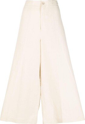 Keely cropped cotton trousers