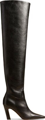 Marfa 85mm leather over-the-knee boots
