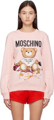 Pink Teddy Bear Sweatshirt