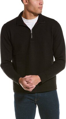 Dimensional Knit 1/4-Zip Pullover-AA