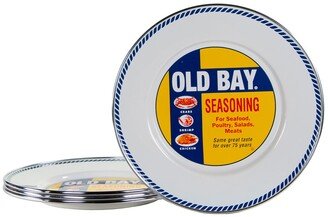 Old Bay Sandwich Plates, Set of 4