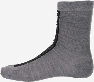 Alto Milano Wool And Lurex Socks