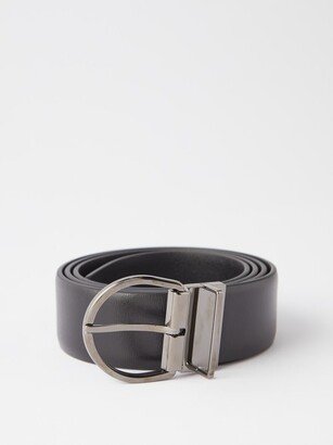 V-logo Leather Belt