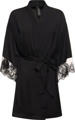 Marseille luxury satin robe